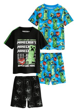 Next REGULAR FIT - LICENSE MINECRAFT  2 PACK SET - Nattøj sæt - green black