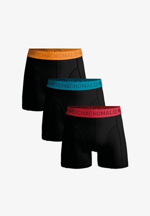 3-PACK SOLID - Trumpikės - black