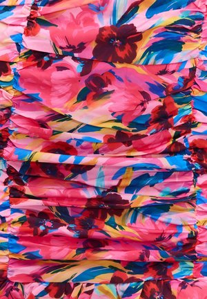 LOAVIES, WILD SPIRIT - Robe fourreau - blue   flowers big