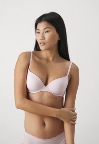 Anna Field 2 PACK - Liemenėlė su lankeliais - black/light pink