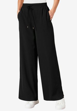 RELAXED  WIDE LEG   - Treningo apatinė dalis - black
