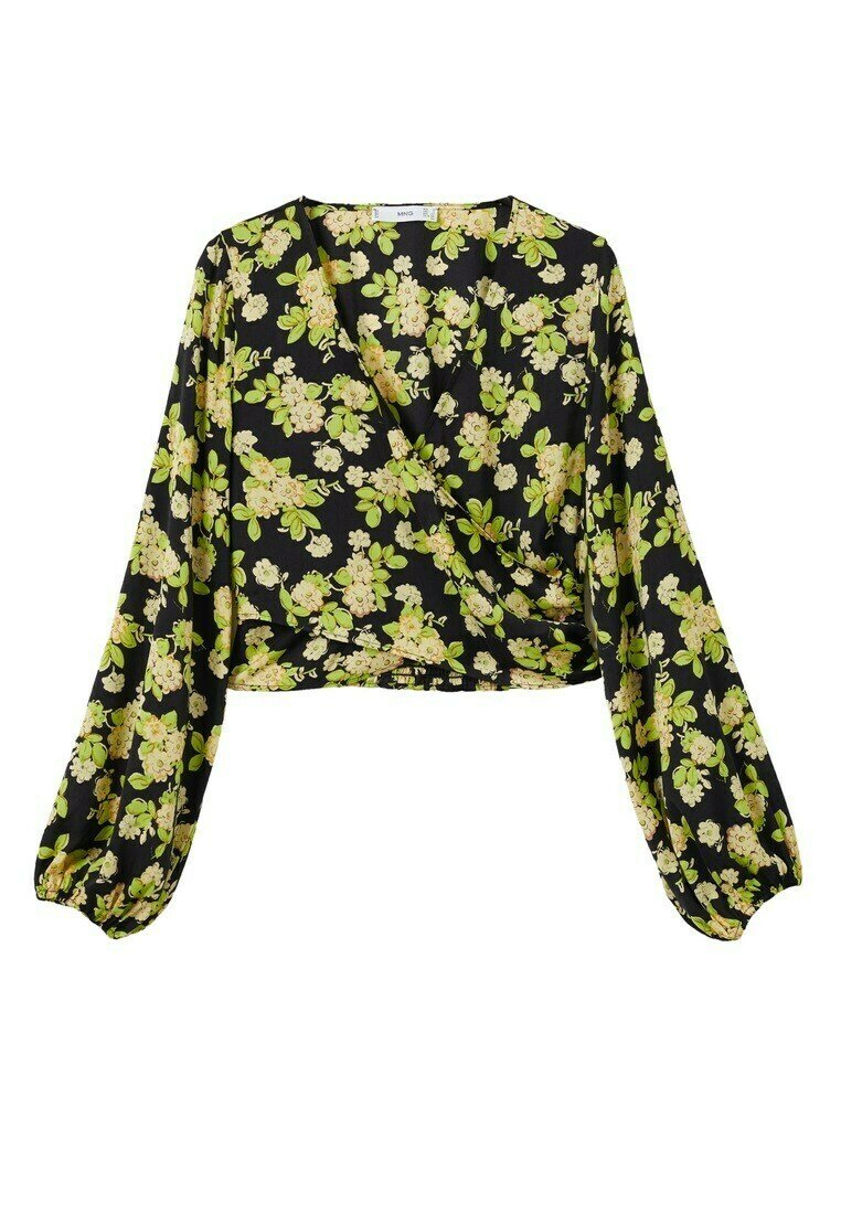 Mango Longsleeve zwart Mango Longsleeve zwart