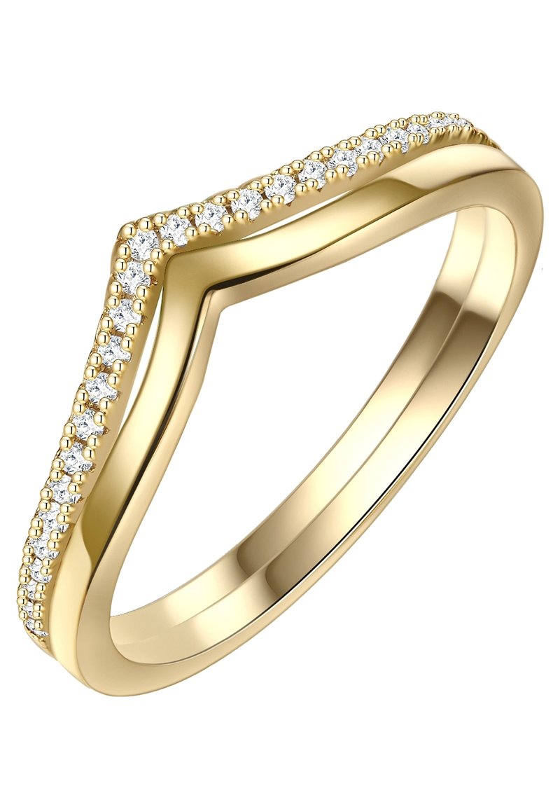 Glanzstücke München Ring - silber/gelbgold/mehrfarbig