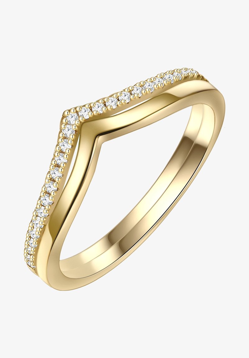 Glanzstücke München Ring - silber/gelbgold/mehrfarbig Glanzstücke München Ring - silber/gelbgold/mehrfarbig