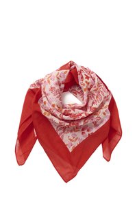 Non sélectionné, poppy red bird print