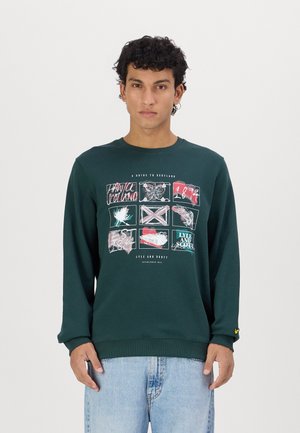 A GUIDE TO SCOTLAND - Sweatshirt - argyle teal