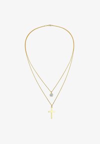 Valgt, gold-coloured