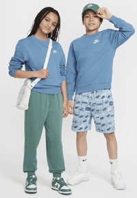 Nike Sportswear CLUB CREW UNISEX - Ikdienas džemperis - aegean storm white