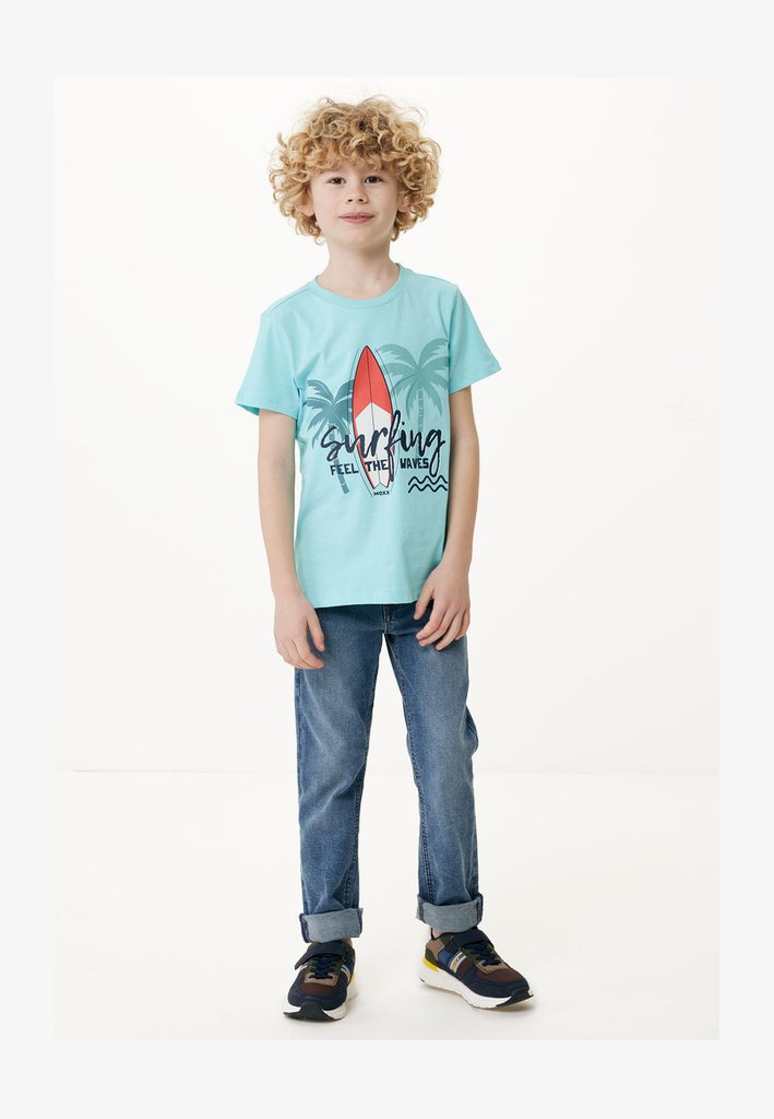Mexx T-Shirt Bambini E Ragazzi – Girocollo A U, Manica Corta, Composizione Cotone Ed Elastan