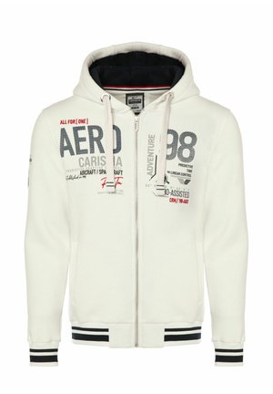 CARISMA PREMIUM  - Športna jopa s kapuco na zadrgo - weiß