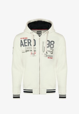 CARISMA PREMIUM - Športna jopa s kapuco na zadrgo - weiß