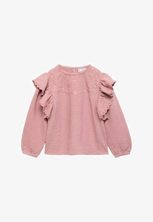 Top dugih rukava - pink