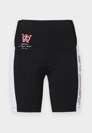 TECH SERENA CYCLING - Šortky - black/white