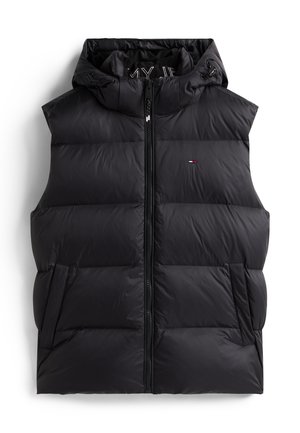 Tommy Jeans, ESSENTIAL VEST - Smanicato - black