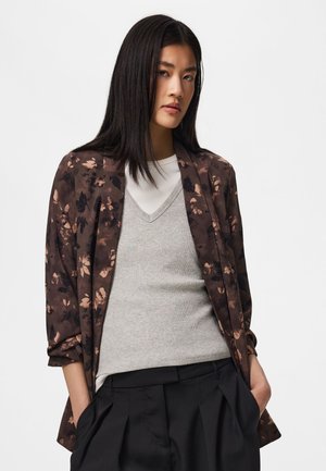 Pieces PCBOSELLA 3/4 PRINTED - Blejzer - brown