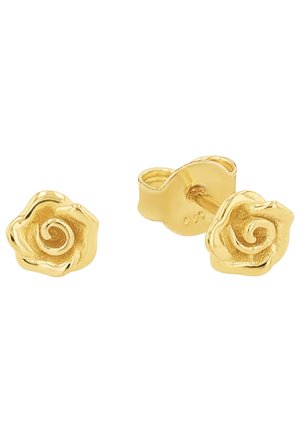 FLOWER ROSE - Earrings - gold-coloured