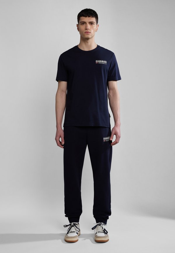 KASBA - Basic T-shirt - blu marine4