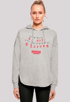STRANGER THINGS DO NOT DISTURB NETFLIX TV SERIES - Hoodie - grey