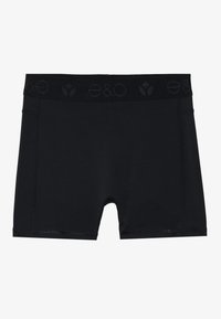 MID RISE BOOTY SHORTS
 - Leggings - black