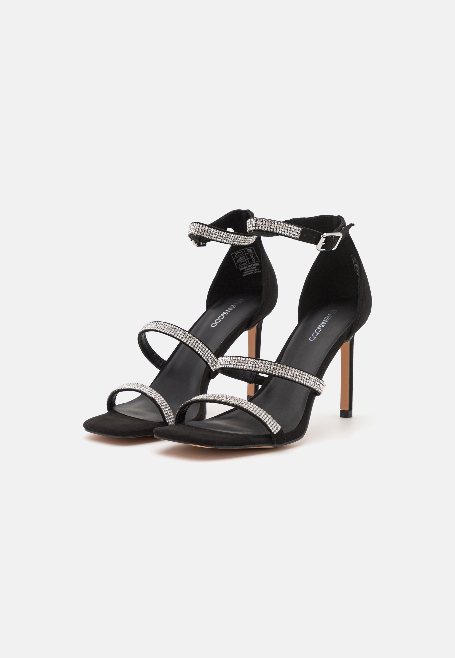 Even\u0026Odd Sandalen met hoge hak - black/zwart - Zalando.nl