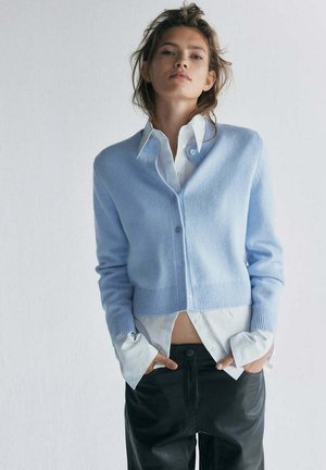 Mango, ADULT - Gilet - light blue