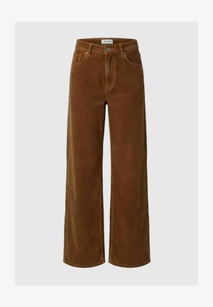 Selected, CORDHOSEN WIDE FIT - Pantalon classique - monks robe