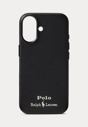 Polo Ralph Lauren LEATHER MAGSAFE IPHONE 17 CASE UNISEX - Telefoniümbris - black