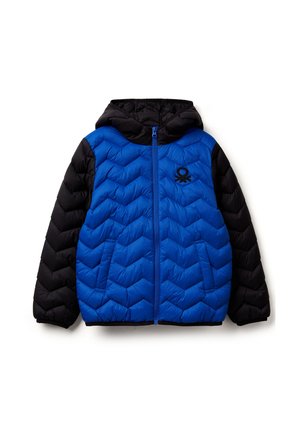 WITH HOOD  - Winterjas - Blue