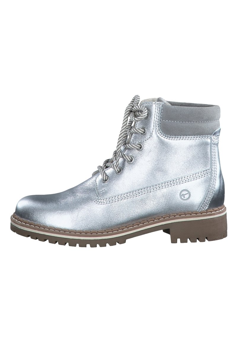Botines con cordones