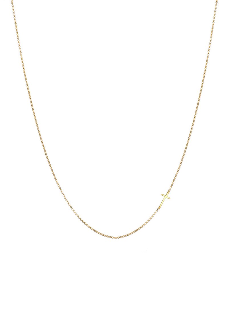 Damen Halsketten | Elli Kreuz Religion Glaube Symbol Halskette gold/goldfarben - WM95140 Damen Halsketten | Elli Kreuz Religion Glaube Symbol Halskette gold/goldfarben - WM95140