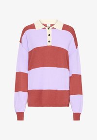 Nepasirinkta, purple rose comb polo