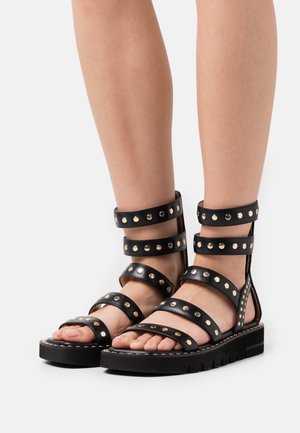 Stuart Weitzman, Sandales à plateforme - black