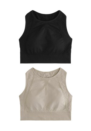 REGULAR FIT - 2 PACK - Toppe - black stone