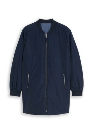 TOM TAILOR, TOM TAILOR JACKEN PLUS SIZE - 2-IN-1  WENDEJACKE MIT BOMBERKRAGEN - Wintermantel - sky captain blue