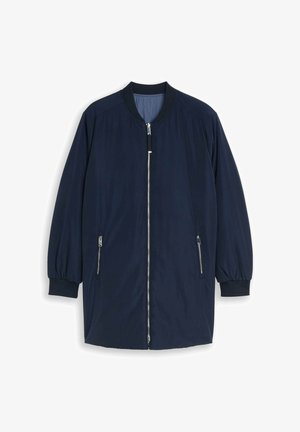 TOM TAILOR, TOM TAILOR JACKEN PLUS SIZE - 2-IN-1 WENDEJACKE MIT BOMBERKRAGEN - Zimný kabát - sky captain blue