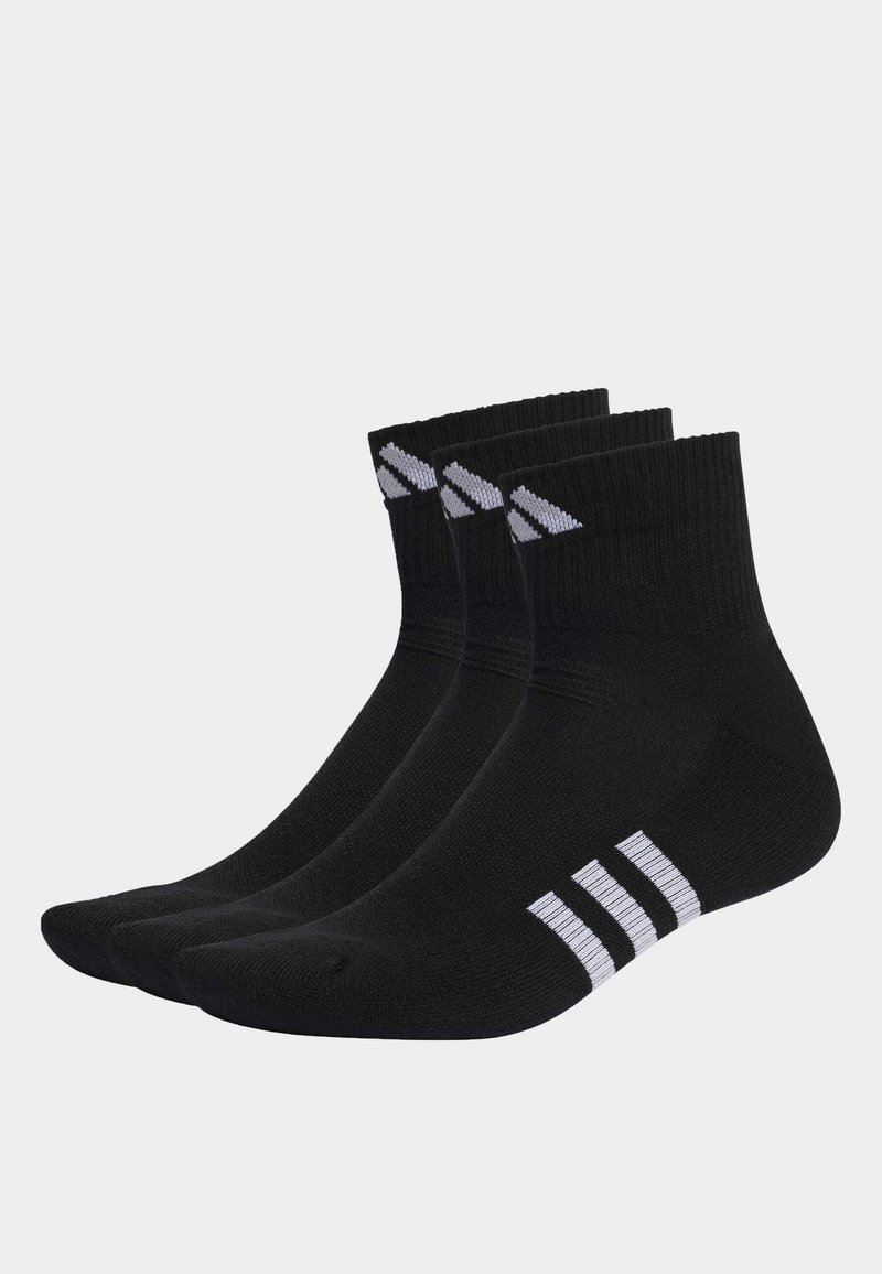 adidas Performance CUSHIONED MID-CUT SOCKS PAIRS Calze black - Main Image