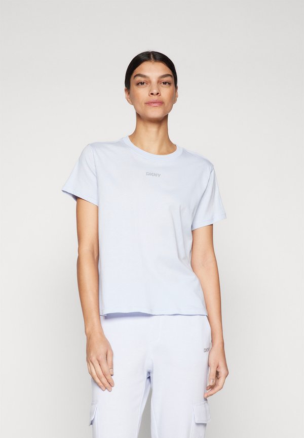 MINI STUD LOGO KNOT FRONT TEE - Print T-shirt - rain