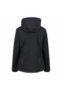 CMP ZIP HOOD - Chaqueta softshell - grau orange