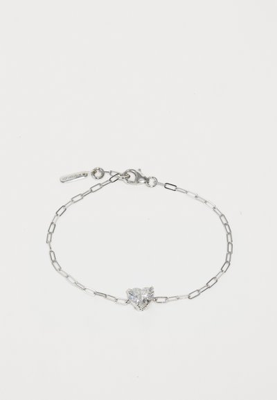 MYSTERYJOY BRACELET DIALE CŒUR - Βραχιόλι - blanc