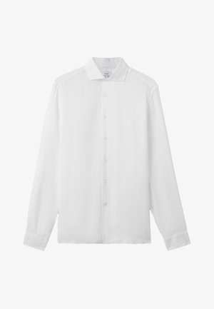 Reiss, REGULAR FIT - RUBAN BUTTON THROUGH - Vapaa-ajan kauluspaita - white