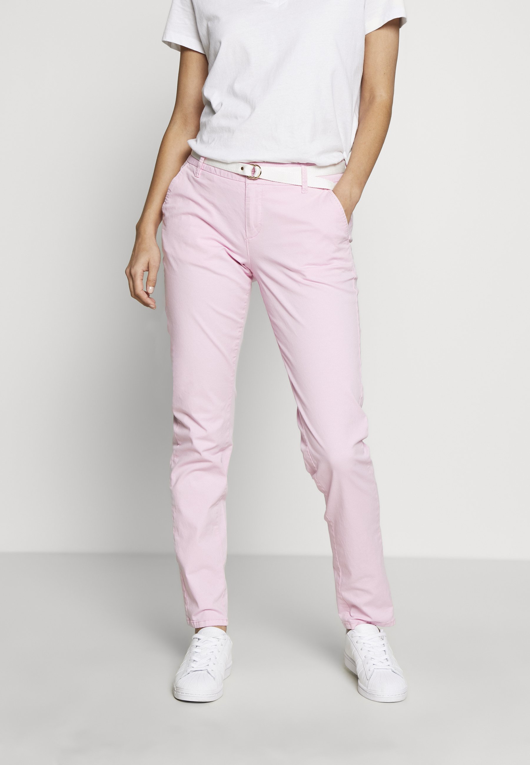 light pink chinos