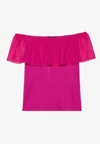 Apdrukāts T-krekls - festival fuchsia