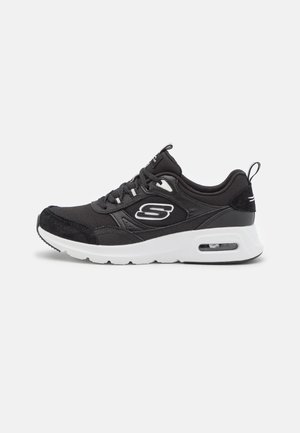 Skechers Sport SKECH-AIR COURT - Sneaker low - black/white