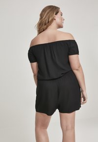 Urban Classics OFF SHOULDER  - Overal - black