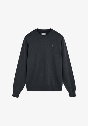Scalpers, SCALPERS SCBASIC R CONTRAST TRICOT - Jersey de punto - navy