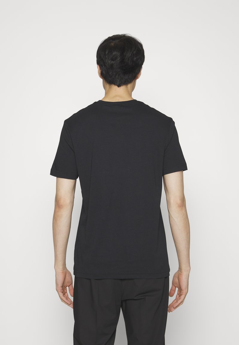 GANT REG ARCHIVE SHIELD EMB SS T-SHIRT - Triko s potiskem - black