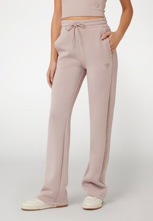 Guess MIT SEITLICHEM LOGO - Pantaloni sportivi - rose