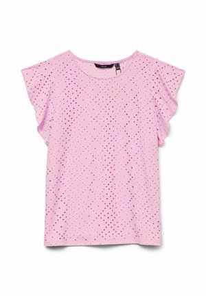 Vero Moda VMTASSA FRILL - Bluse - bonbon