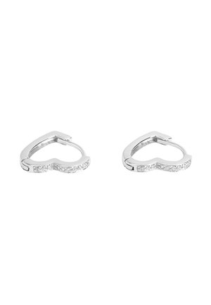 HEART HOOP  - Boucles d'oreilles - silver coloured