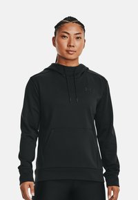 Under Armour - LC - Hoodie - black Miniatuurafbeelding 1